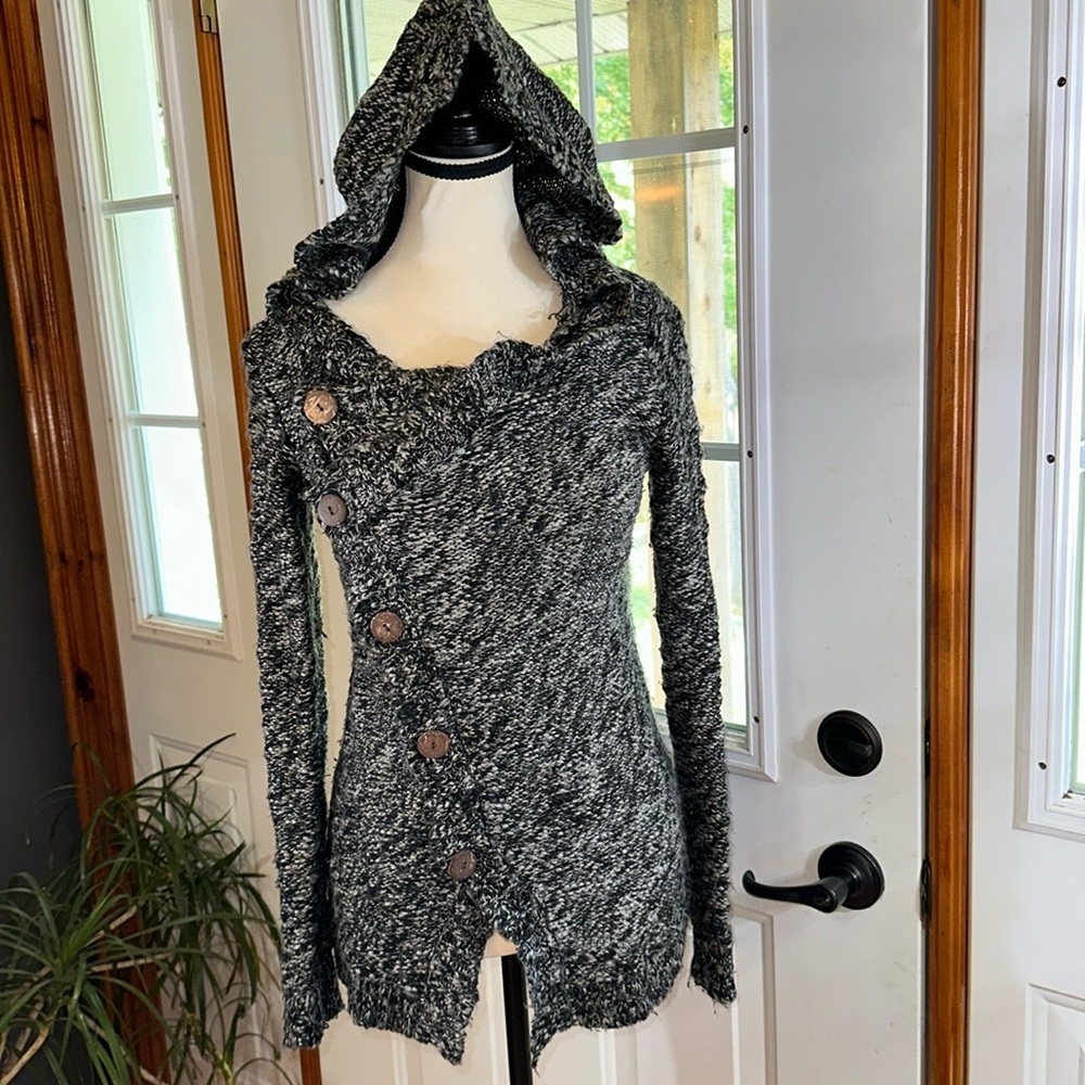 Element Knitted Cardigan Hoodie